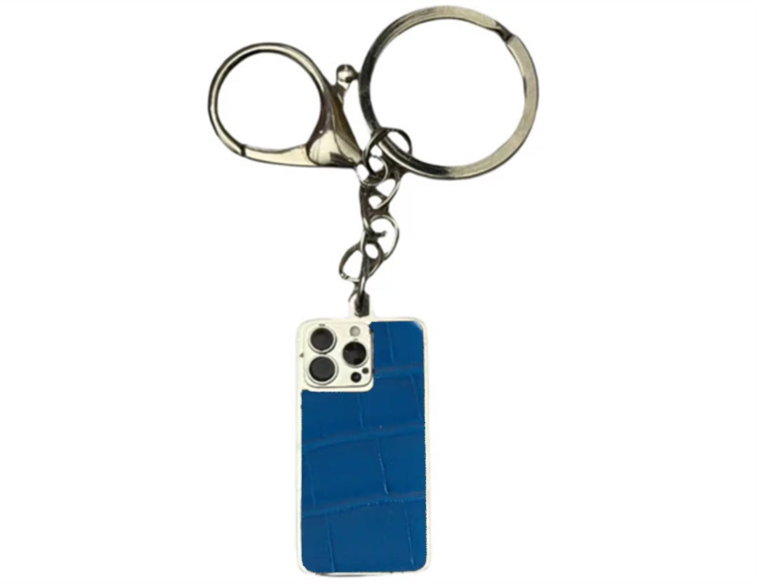 Blue Crocodile Keyring