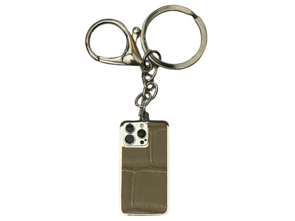 Coffee Crocodile Keyring
