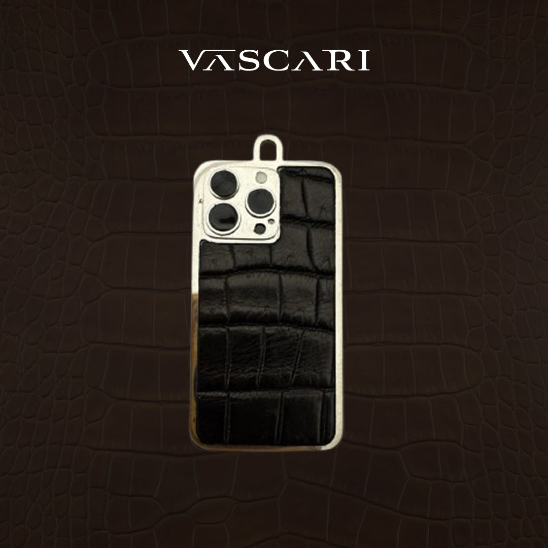 Black Crocodile Keyring