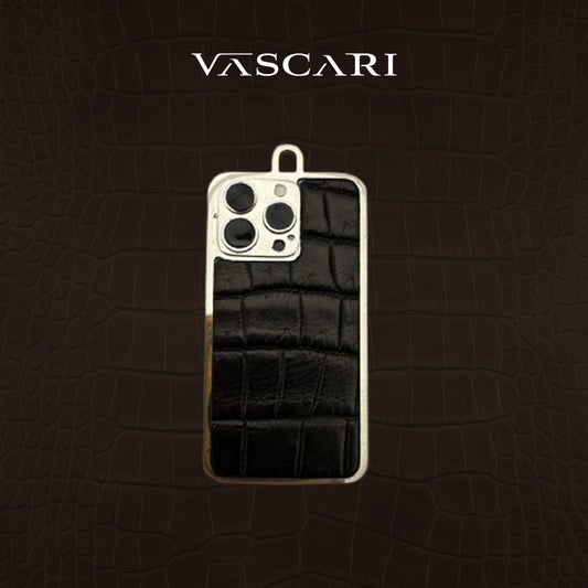 Black Crocodile Keyring