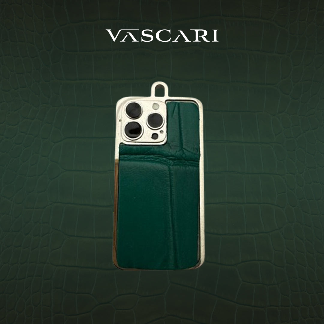 Green Crocodile Keyring
