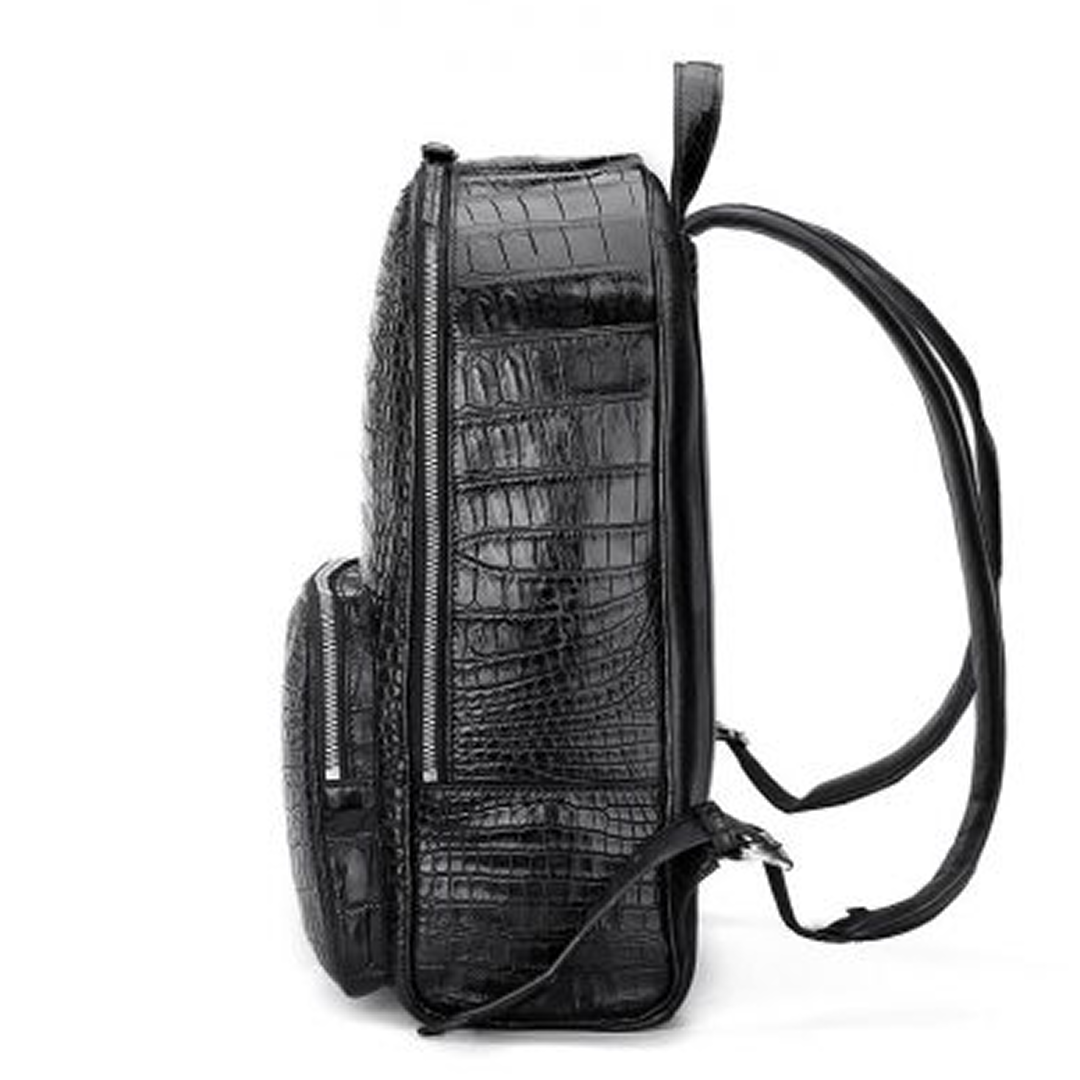 The Vascari Monarch Backpack — Luxury Crocodile Leather for Men
