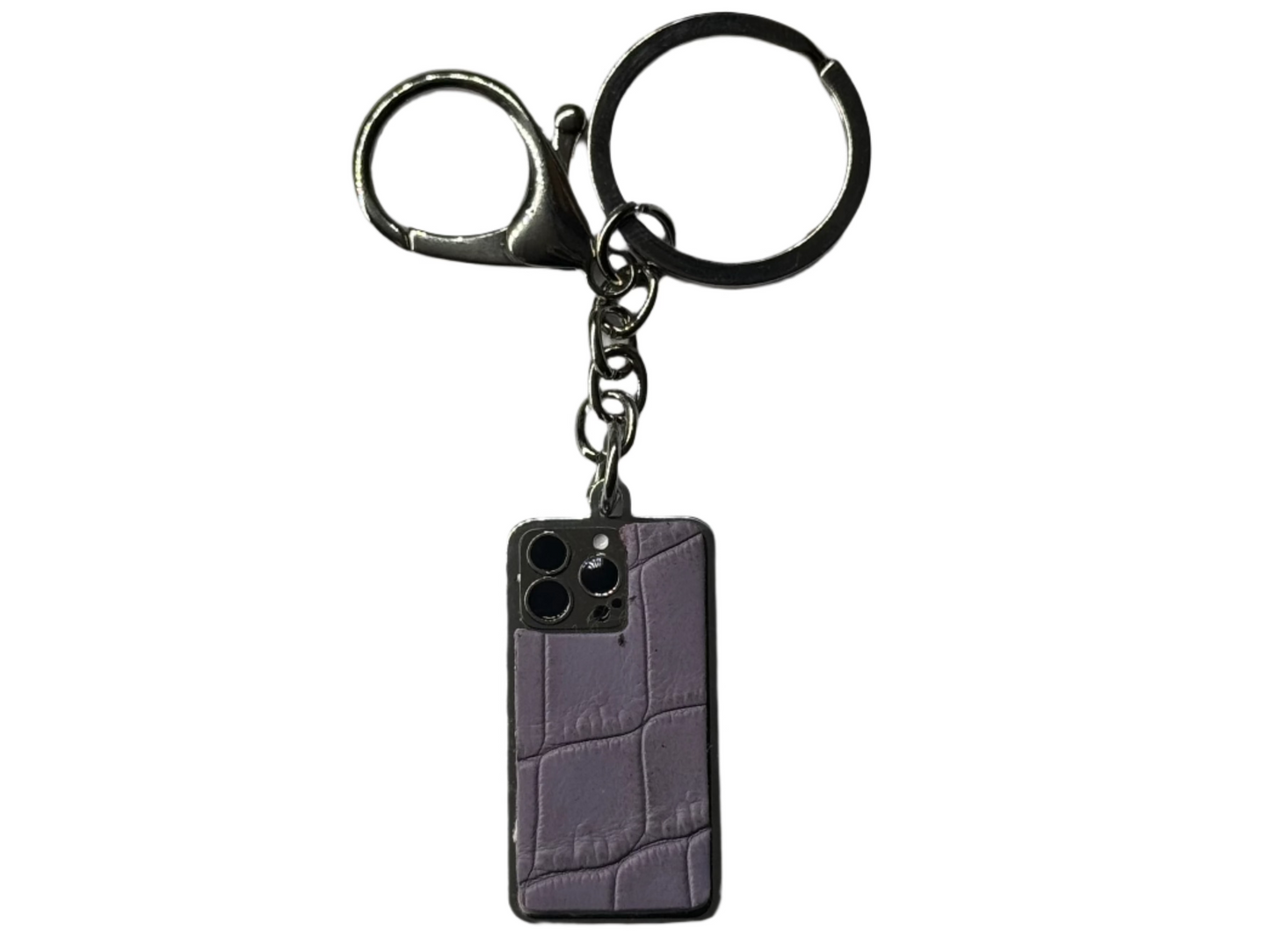 Lilac Crocodile Keyring