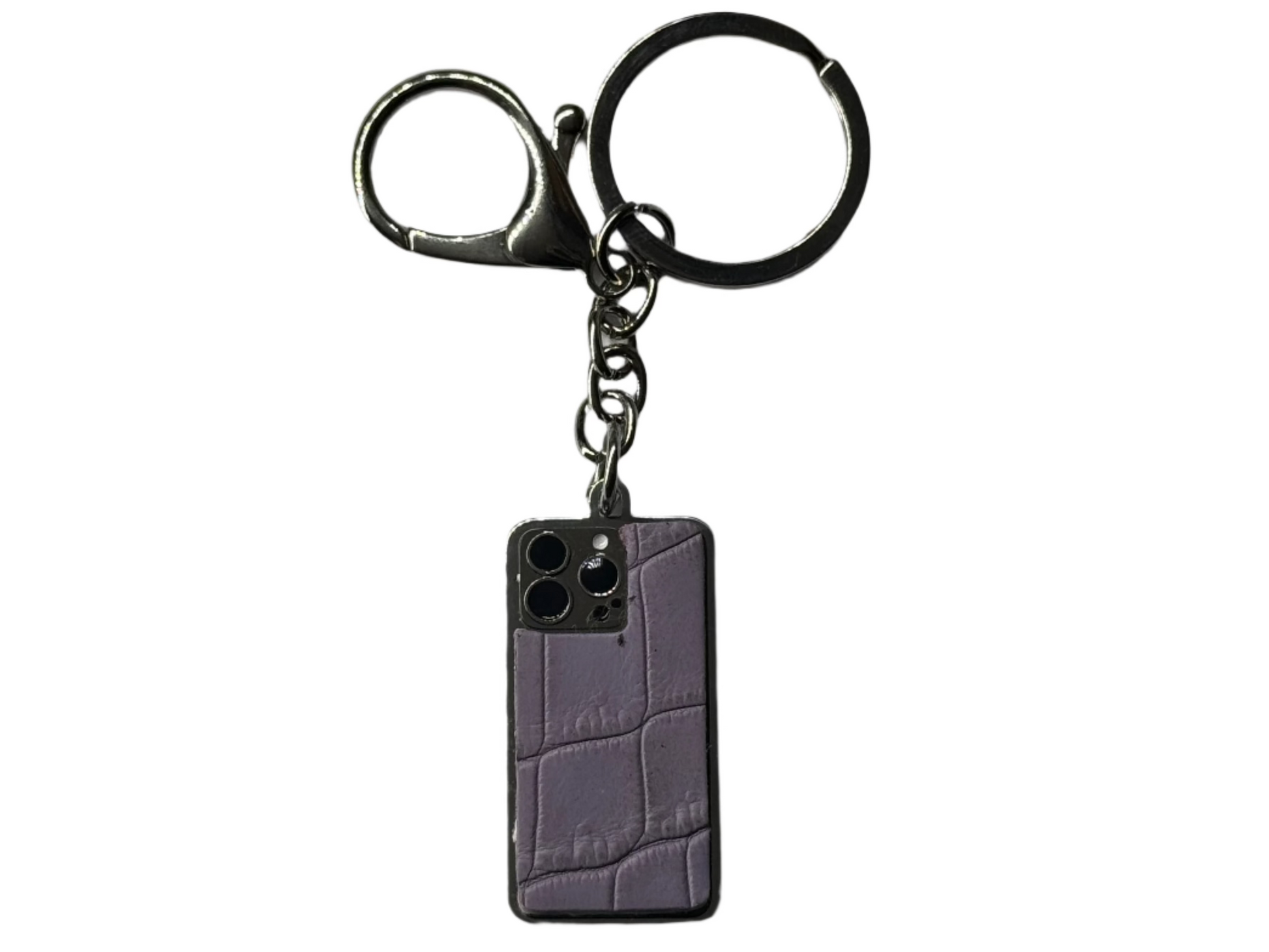 Lilac Crocodile Keyring