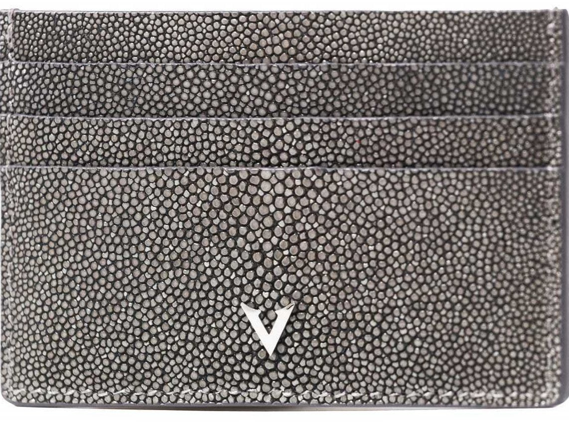 Genuine Grey Stingray Leather Cardholder