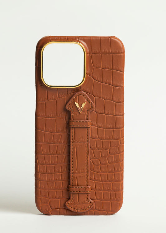 Vascari luxury phone case - Brown