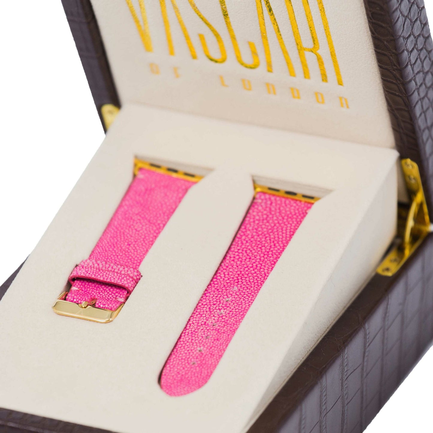 The Piccadilly Stingray Apple Watch Strap Rare View
