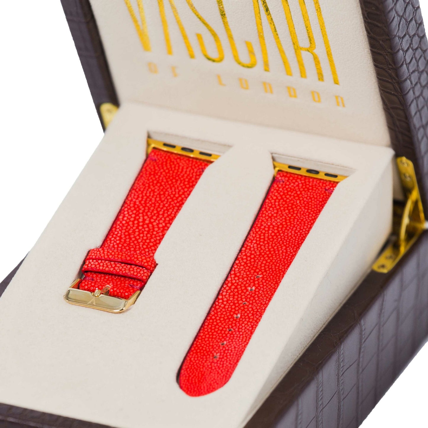 The Victoria Stingray Apple Watch Strap Rare View